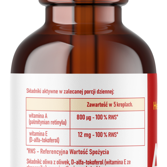 Witamina A+E krople - 30ml