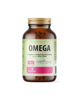 OMEGA z olejem z sardeli...