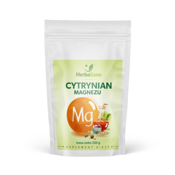 Cytrynian magnezu - 200g proszek