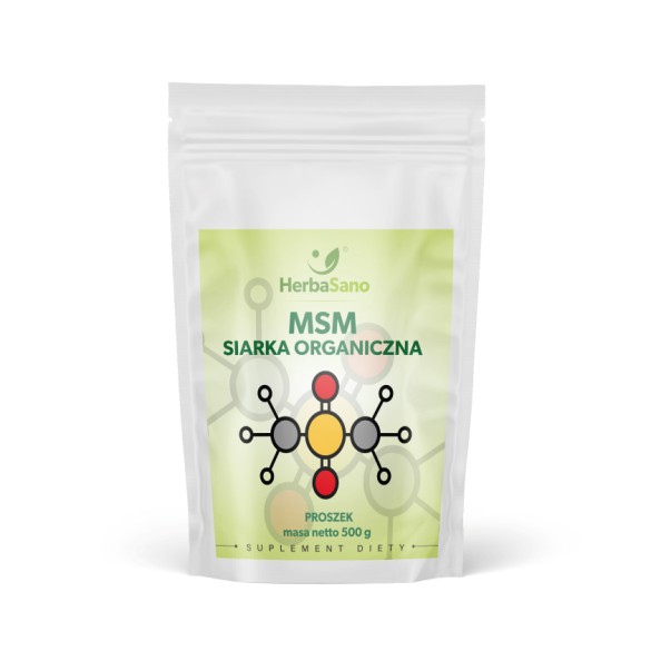 MSM siarka organiczna - proszek 500 g