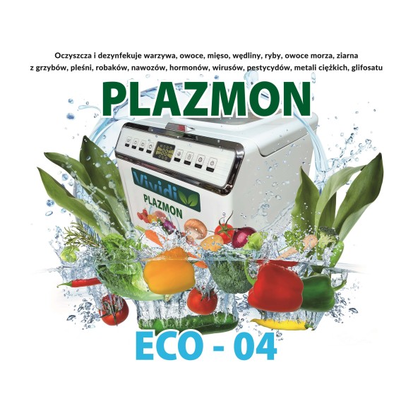 Urządzenie do dezynfekcji mięsa, owoców i warzyw VIVIDI ECO 04 Plazmon