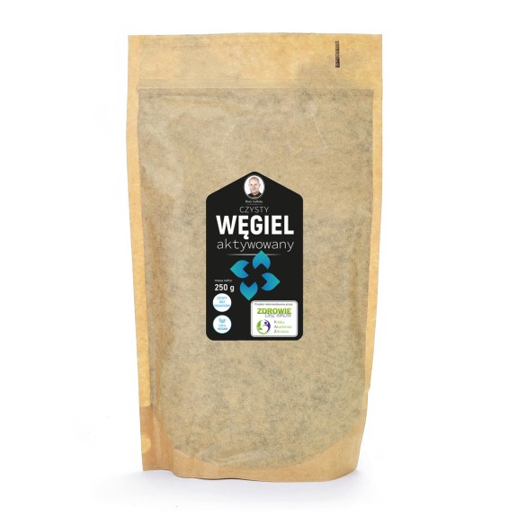 Czysty węgiel aktywowany - 250 g
