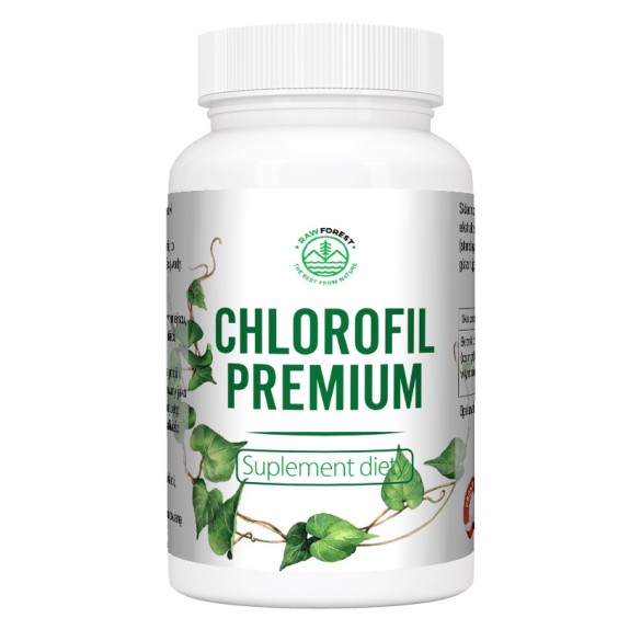 Chlorofil Premium - suplement diety - 60 kapsułek - RawForest