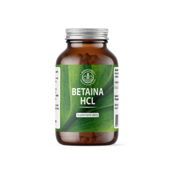 Betaina HCL - suplement diety - 90 kapsułek