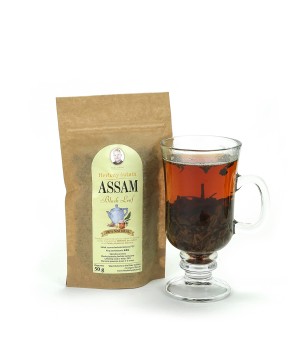 Czarna herbata Assam z Indii , susz - 50 g. - 8