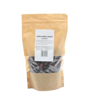 Dzika Róża owoce suszone 250g