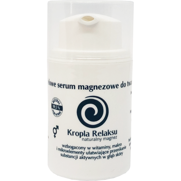 Magnezowe Serum do twarzy Kropla Relaksu but. 50ml.