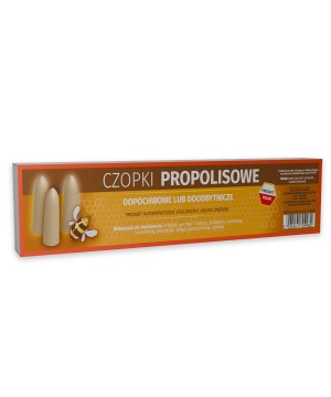 Czopki - globulki propolisowe