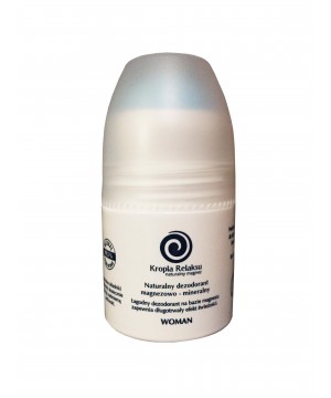 Naturalny dezodorant magnezowy Kropla Relaksu bez aluminium but. 60ml. Woman - 807