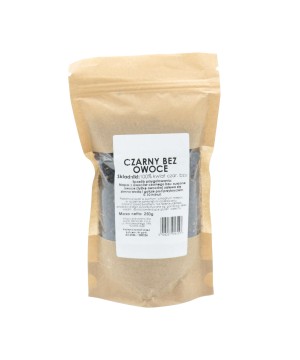 Bez czarny owoce suszone 250g