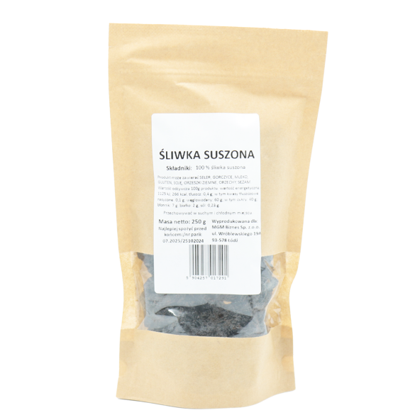 Śliwka suszona - 250 g Śliwka suszona - 250 g