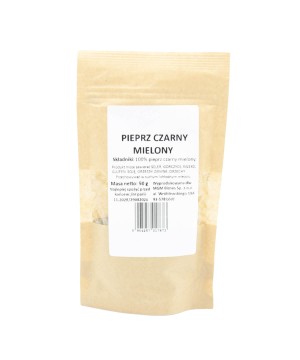 Pieprz czarny mielony 50g PK