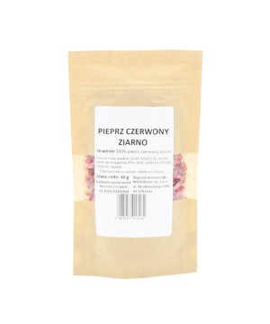 Pieprz czerwony ziarno 40g