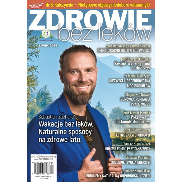 Aktualny numer 07/2025 wersja elektroniczna Zdrowie bez leków