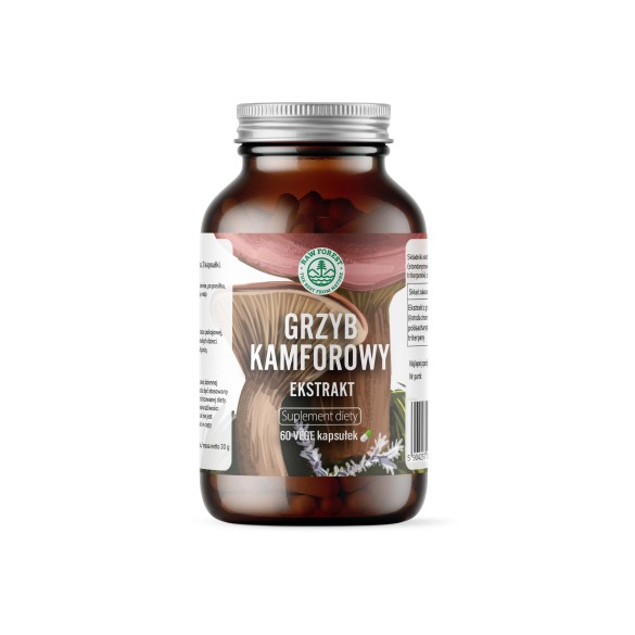 Grzyb kamforowy 500mg/ 60 kaps. Grzyb kamforowy 500mg/ 60 kaps.