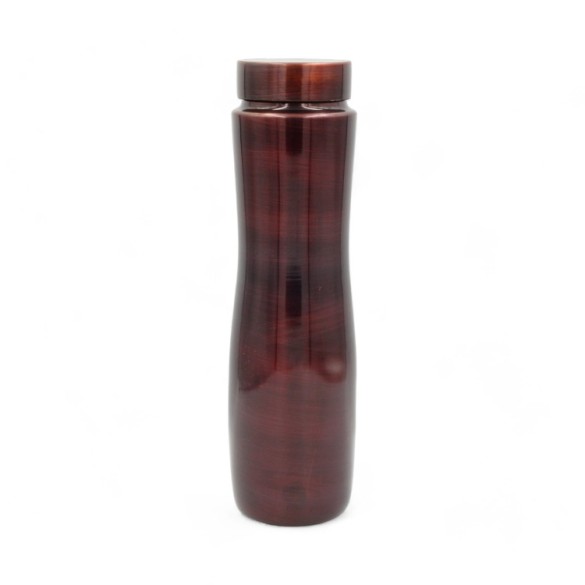 Butelka sportowa Ciemna Gładka 1000 ml | Ręcznie wykonana | PURAM