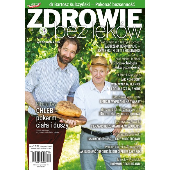 Aktualny numer 9/2025 Zdrowie bez leków