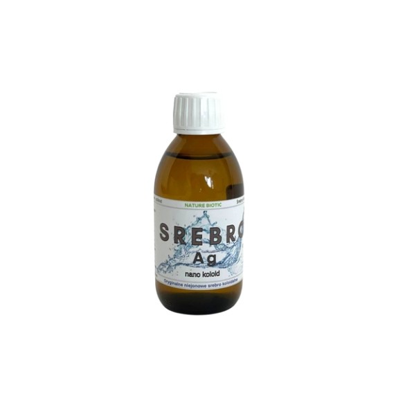 Niejonowe srebro koloidalne 200 ml