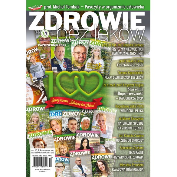 Aktualny numer 10/2025 Zdrowie bez leków