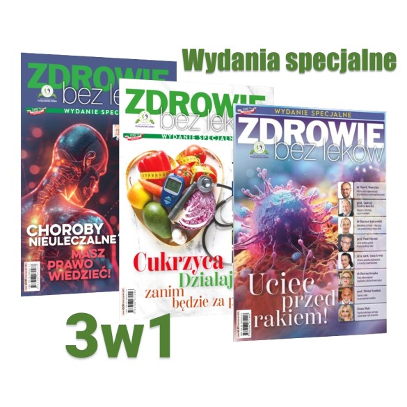 Pakiet 3w1 „Zdrowie bez leków – Wydania Specjalne”