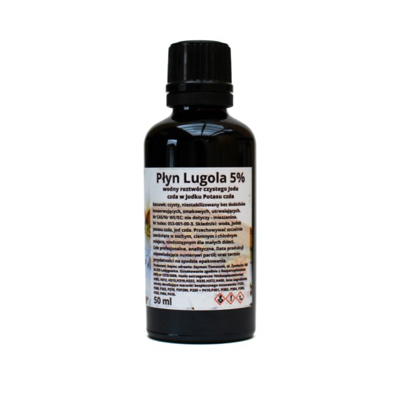 Płyn Lugola 5% - 50ml - Kopiec Zdrowia Płyn Lugola 5% - 50ml - Kopiec Zdrowia