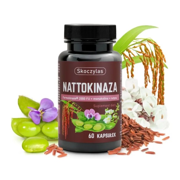 NATTOKINAZA Fermokinase® 2000 FU + monakolina + rutyna NATTOKINAZA Fermokinase® 2000 FU + monakolina + rutyna