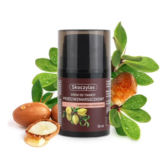 KREM do twarzy PRZECIWZMARSZCZKOWY z peptydem miedziowym KREM do twarzy PRZECIWZMARSZCZKOWY z peptydem miedziowym