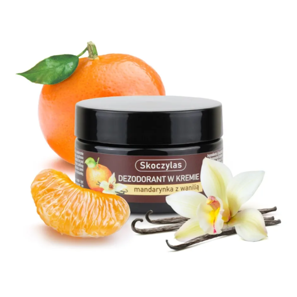 DEZODORANT w kremie mandarynka z wanilią (bez soli aluminium) - 60 ml DEZODORANT w kremie mandarynka z wanilią (bez soli aluminium) - 60 ml
