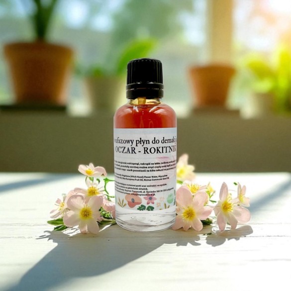 Dwufazowy płyn do demakijażu OCZAR - ROKITNIK