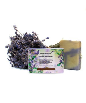 Naturalne mydło lawendowe