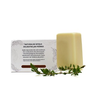 100% naturalne mydło delikatne