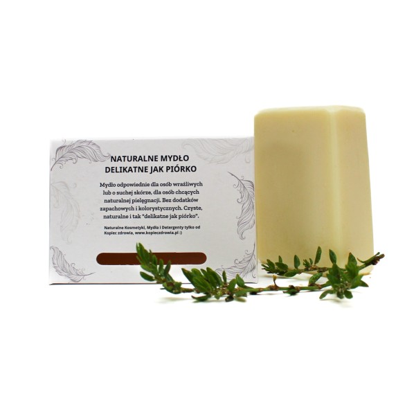 100% naturalne mydło delikatne