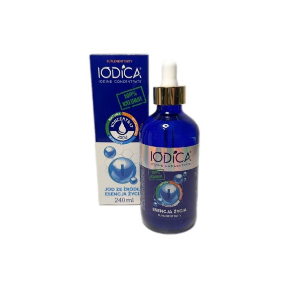Naturalny Koncentrat Jodu 240 ml Iodica