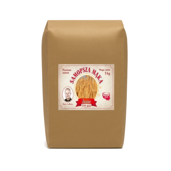 Mąka SAMOPSZA Jasna - Biały Saibaba 1 kg