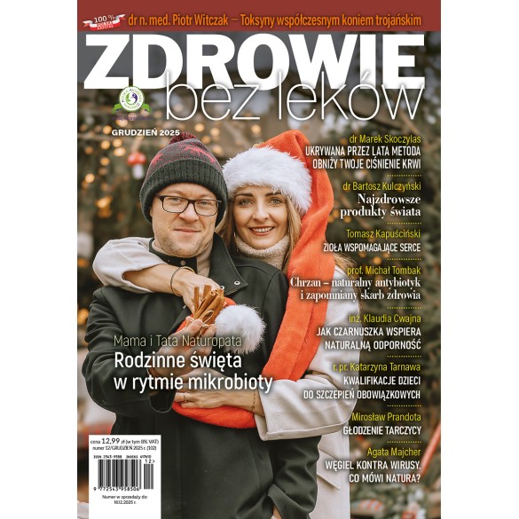 Aktualny numer 12/2025 wersja elektroniczna Zdrowie bez leków