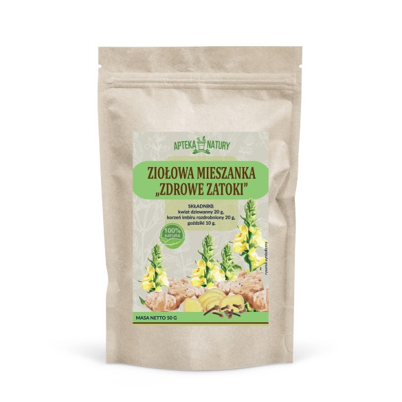 Ziołowa mieszanka „Zdrowe Zatoki” – 50 g