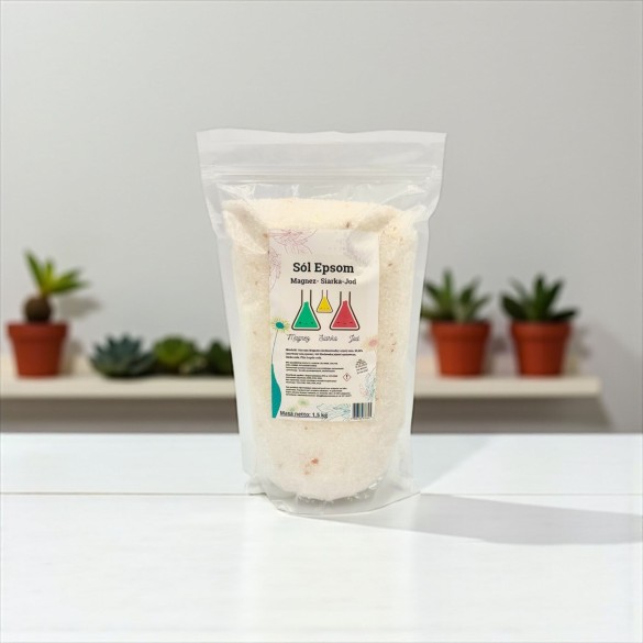 Sól Epsom - Sól magnezowo- siarkowo - jodowa