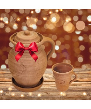 Dzbanek gliniany mały 1,5l...