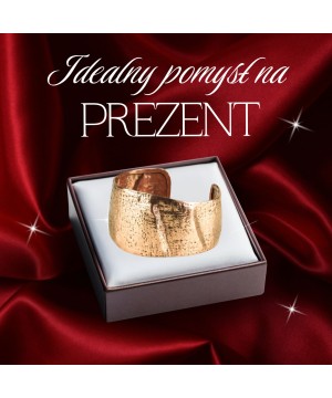 Miedziana bransoletka 5872 B