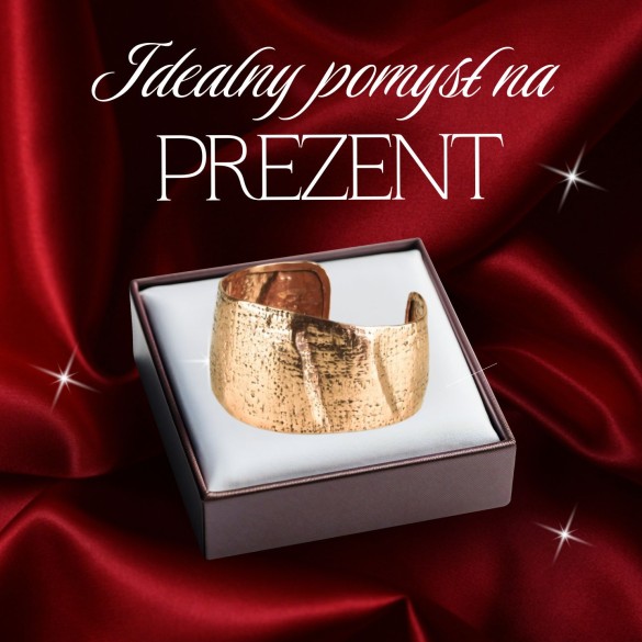 Miedziana bransoletka 5872 B