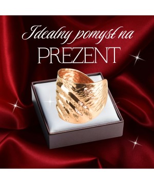 Miedziana bransoletka 5870 B