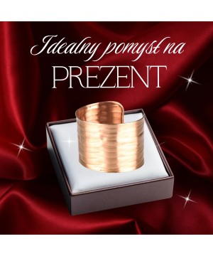 PURAM Miedziana bransoletka...