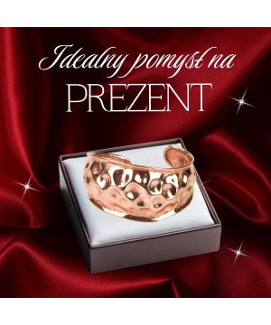 PURAM Miedziana bransoletka...