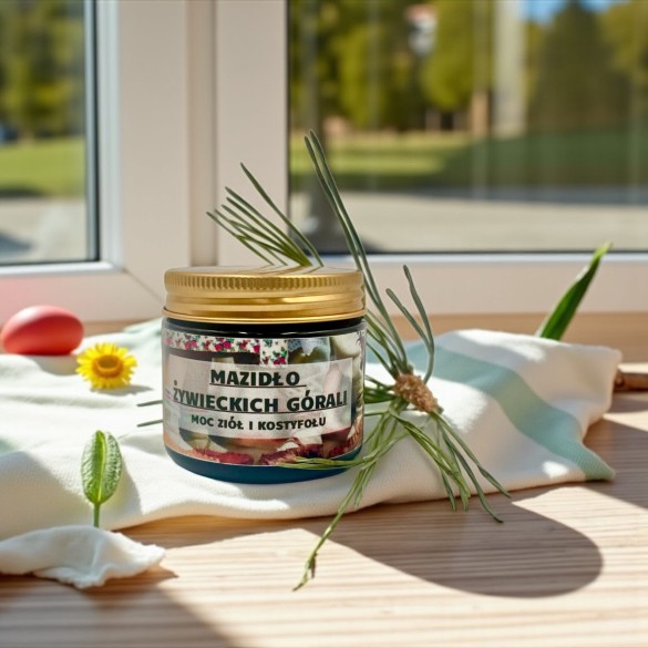 Mazidło Żywieckich górali moc ziół i kostyfołu 60ml