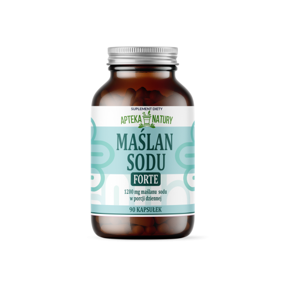 Maślan Sodu 1200 mg Forte – 90 kapsułek