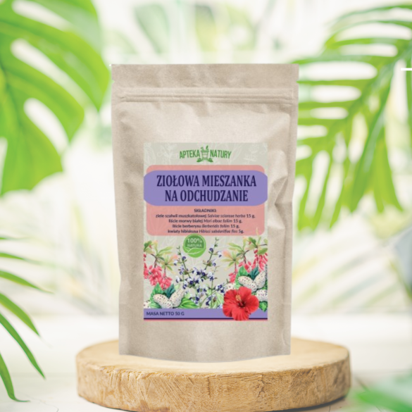Ziołowa mieszanka na odchudzanie 50 g - Apteka Natury