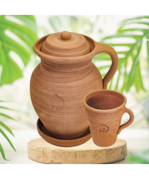 Dzbanek gliniany mały 1,5l...