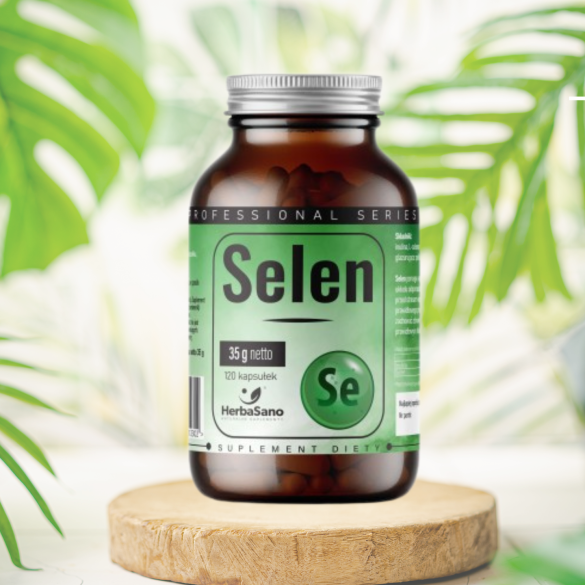 Selen Premium - suplement diety - 120 kapsułek - HerbaSano