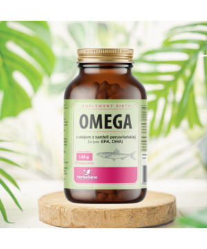 OMEGA z olejem z sardeli...