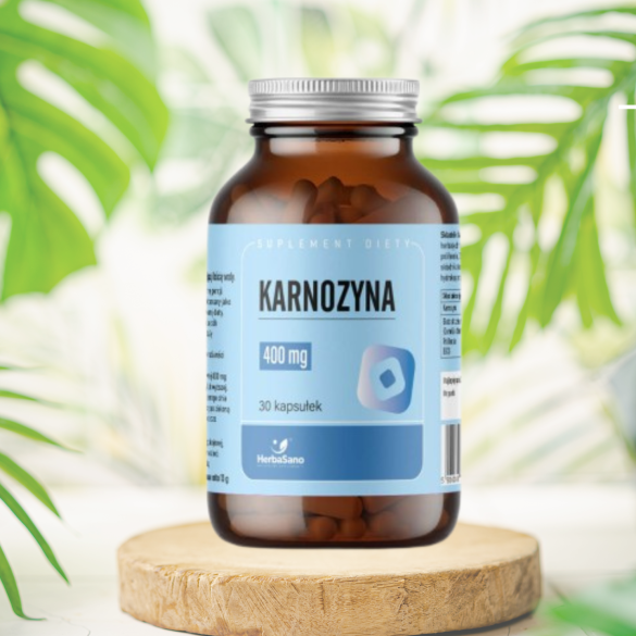Karnozyna – suplement diety - 30 kapsułek - Herbasano